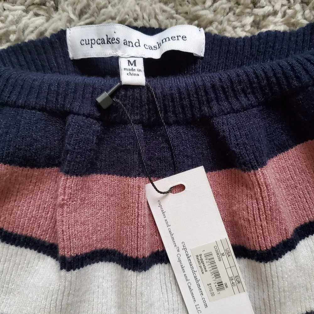 NWT Cupcakes & Cashmere off the shoulder sweater